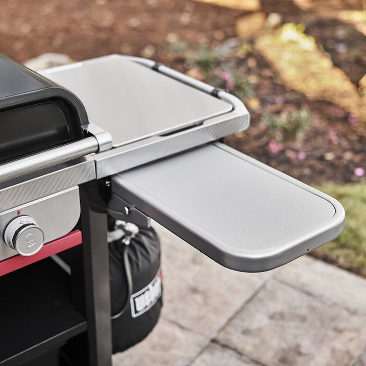 Weber Slate™ 30" Rust-Resistant Griddle with extendable side table