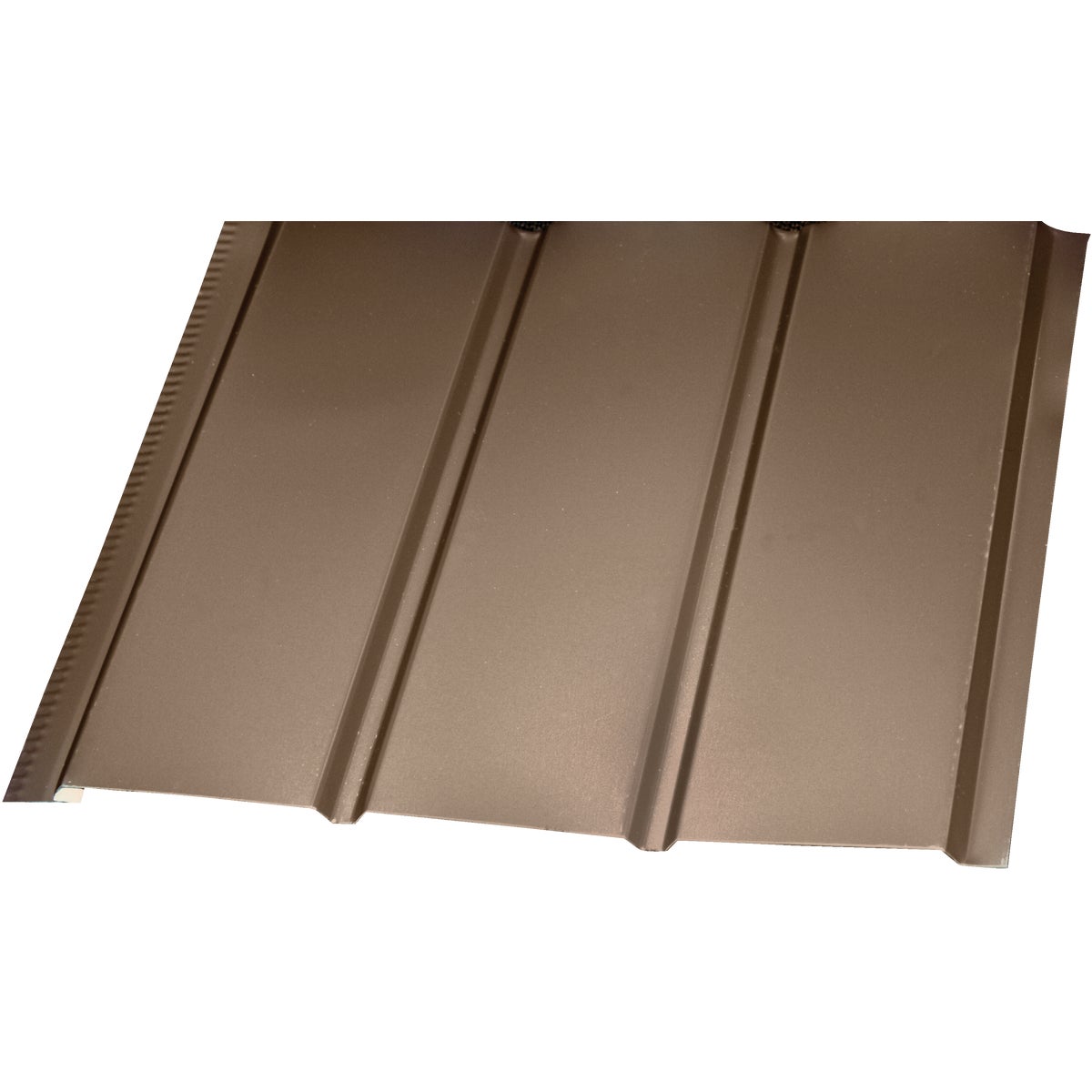 Klauer 12 In. Brown Solid Aluminum Soffit Hemlock Hardware