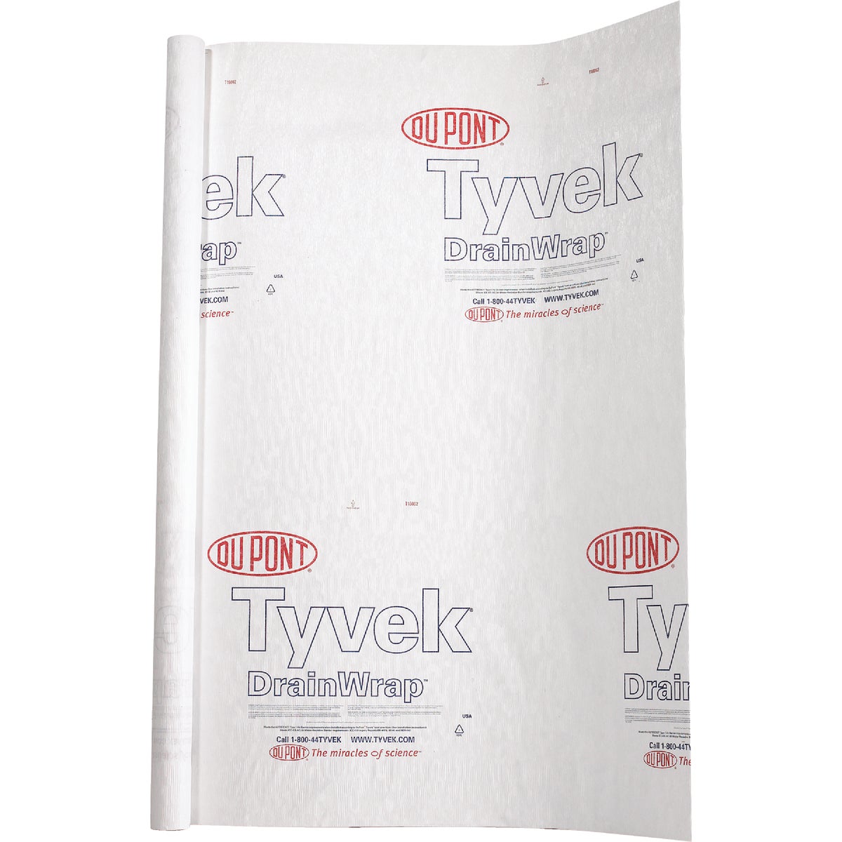 Dupont Tyvek DrainWrap 9 Ft. X 125 Ft. House Wrap Hemlock Hardware