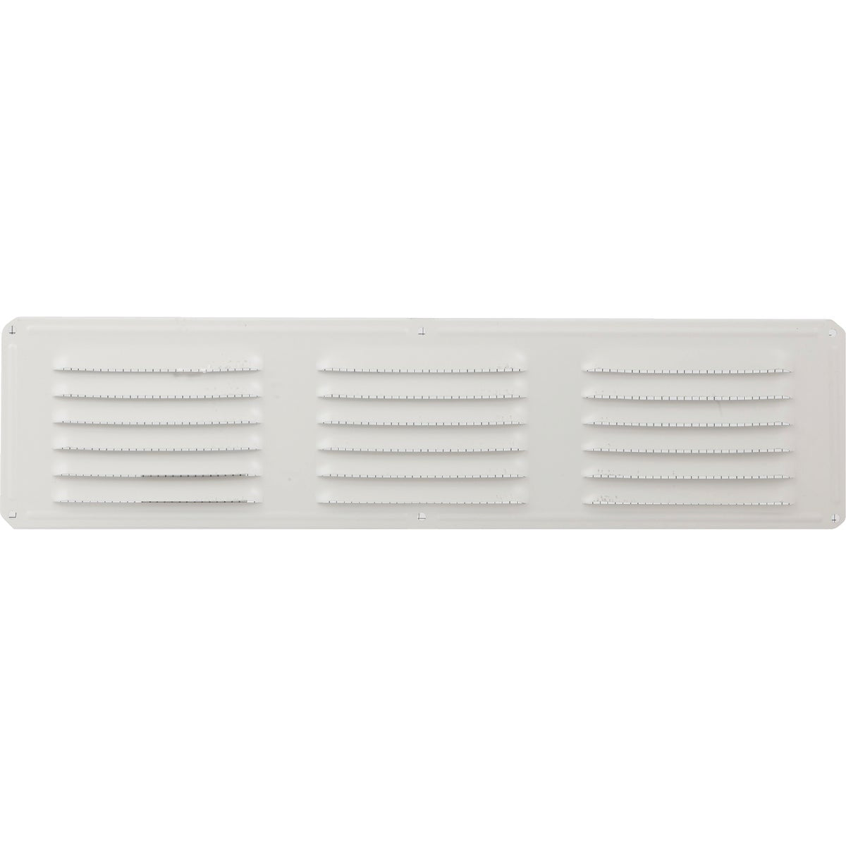Air Vent 16 In. x 4 In. White Aluminum Under Eave Vent Hemlock Hardware
