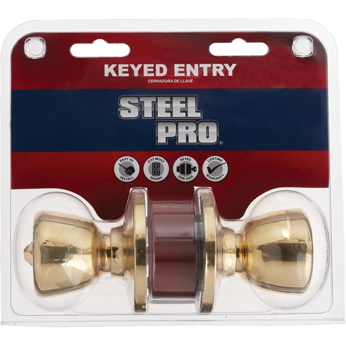 Keyed Entry Door Knob Installation - Door Lock 