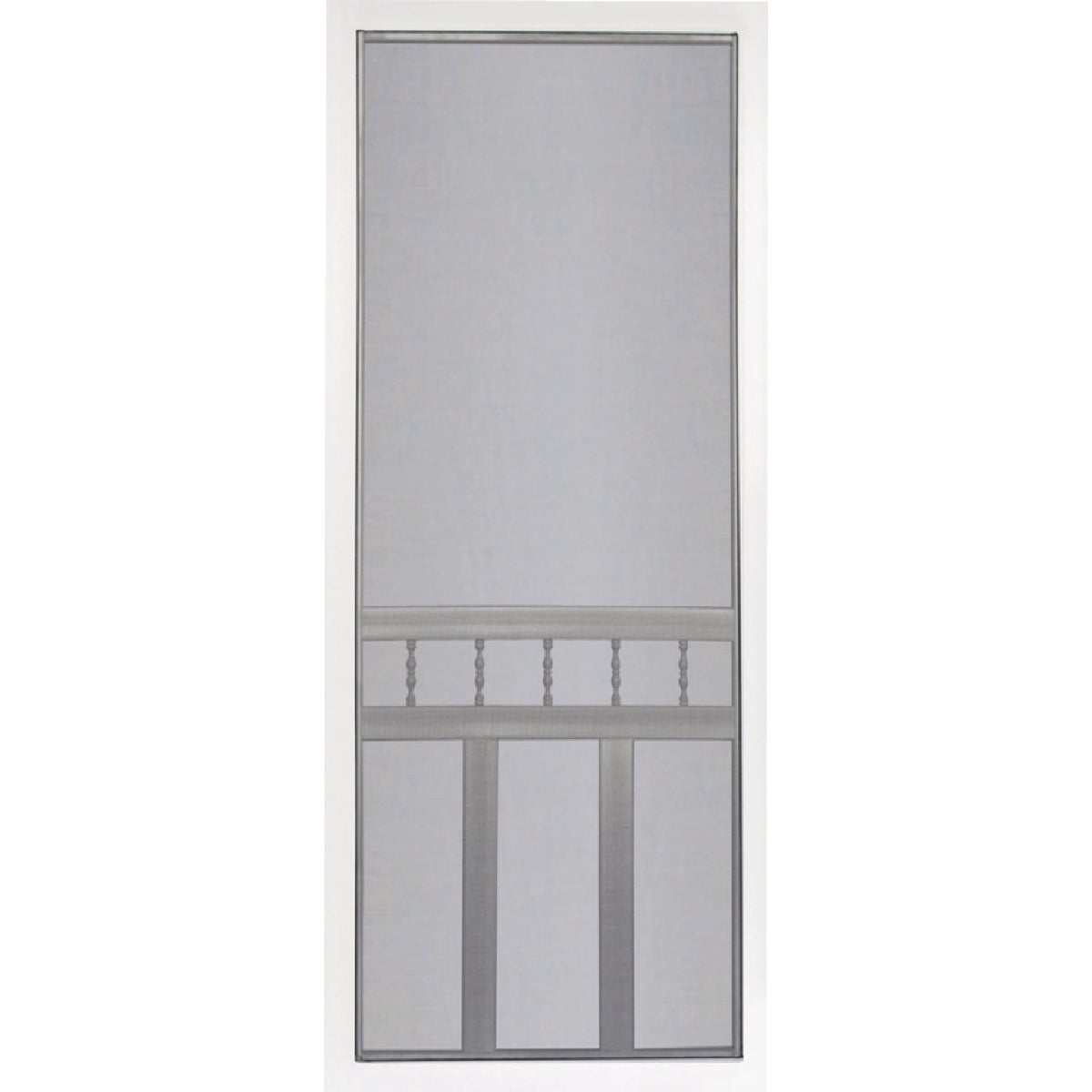 Screen Tight Waccamaw 36 In. W x 80 In. H x 1 In. Thick White
