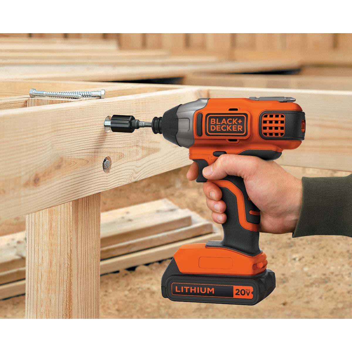 Black & Decker 20 Volt MAX Lithium-Ion 2.0 Ah Tool Battery – Hemlock  Hardware