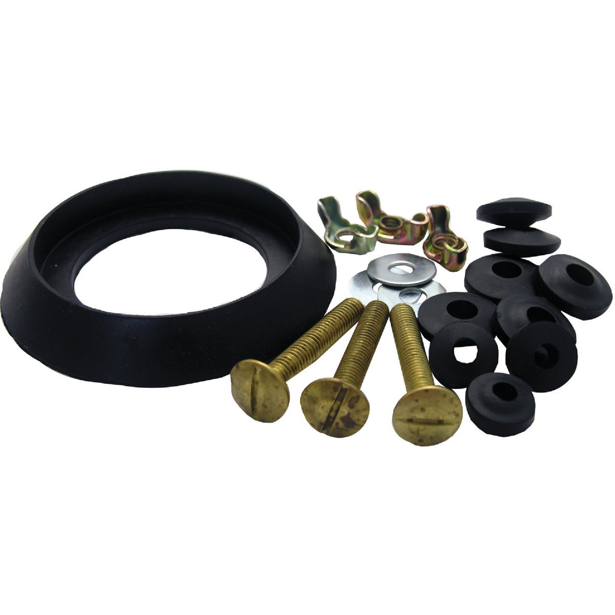 Lasco Kohler Tank To Bowl 3 Bolt Kit with Rubber Washer Hemlock Hardware