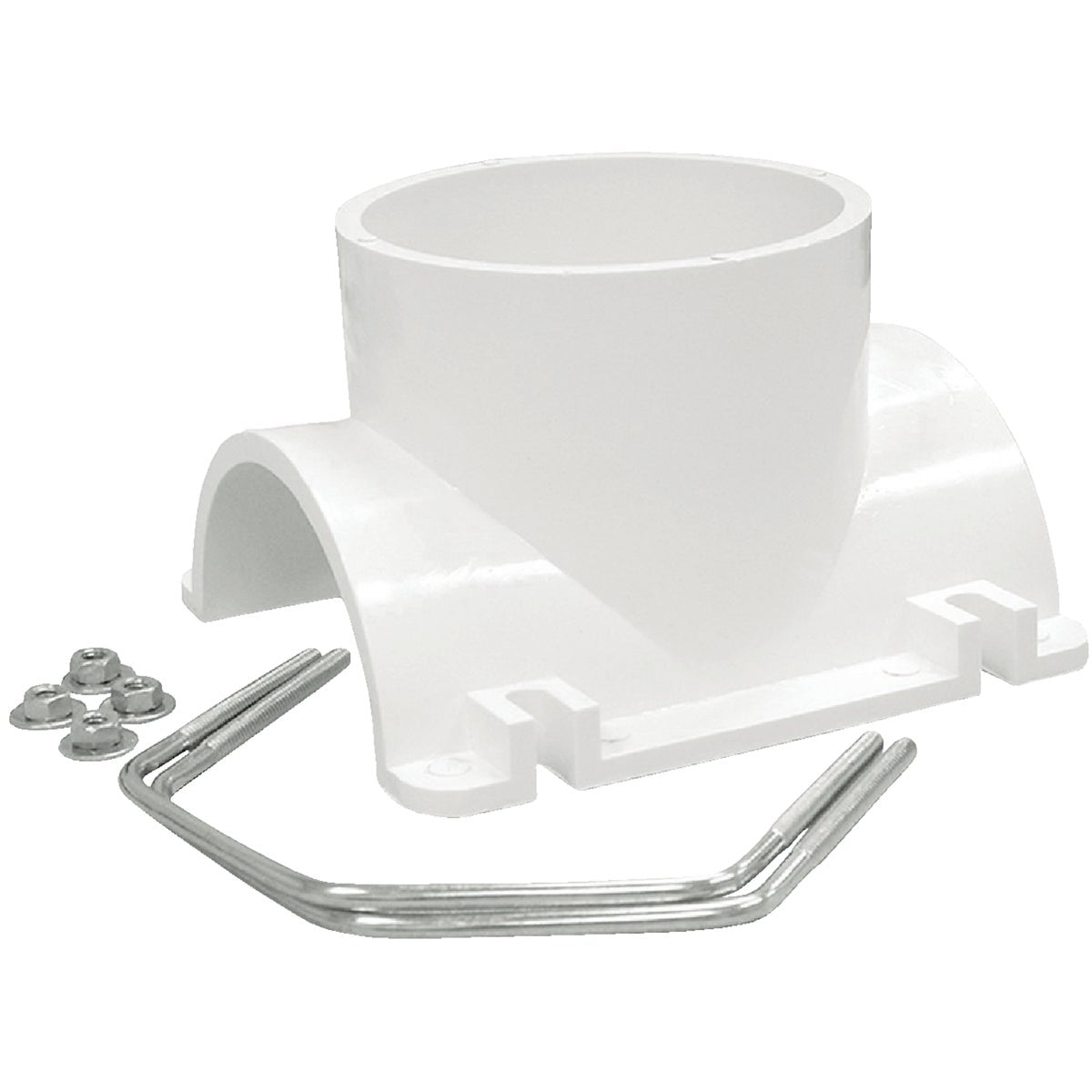 Jones Stephens 3 In. x 2 In. Schedule 40 DWV PVC Saddle Tee