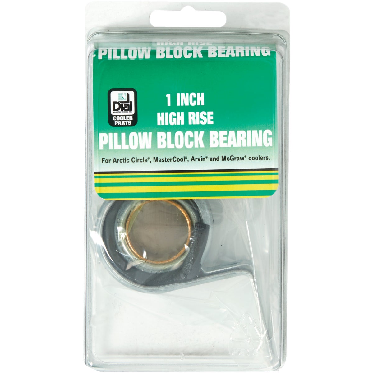 Dial 1 In. High Rise Pillow Block Bearing Hemlock Hardware
