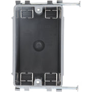 1-Gang PVC Molded New Work Wall Electrical Box, 22 Cu. In.
