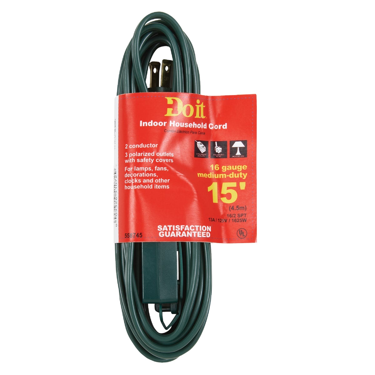Light Duty Extension Cord 10M Dollarama