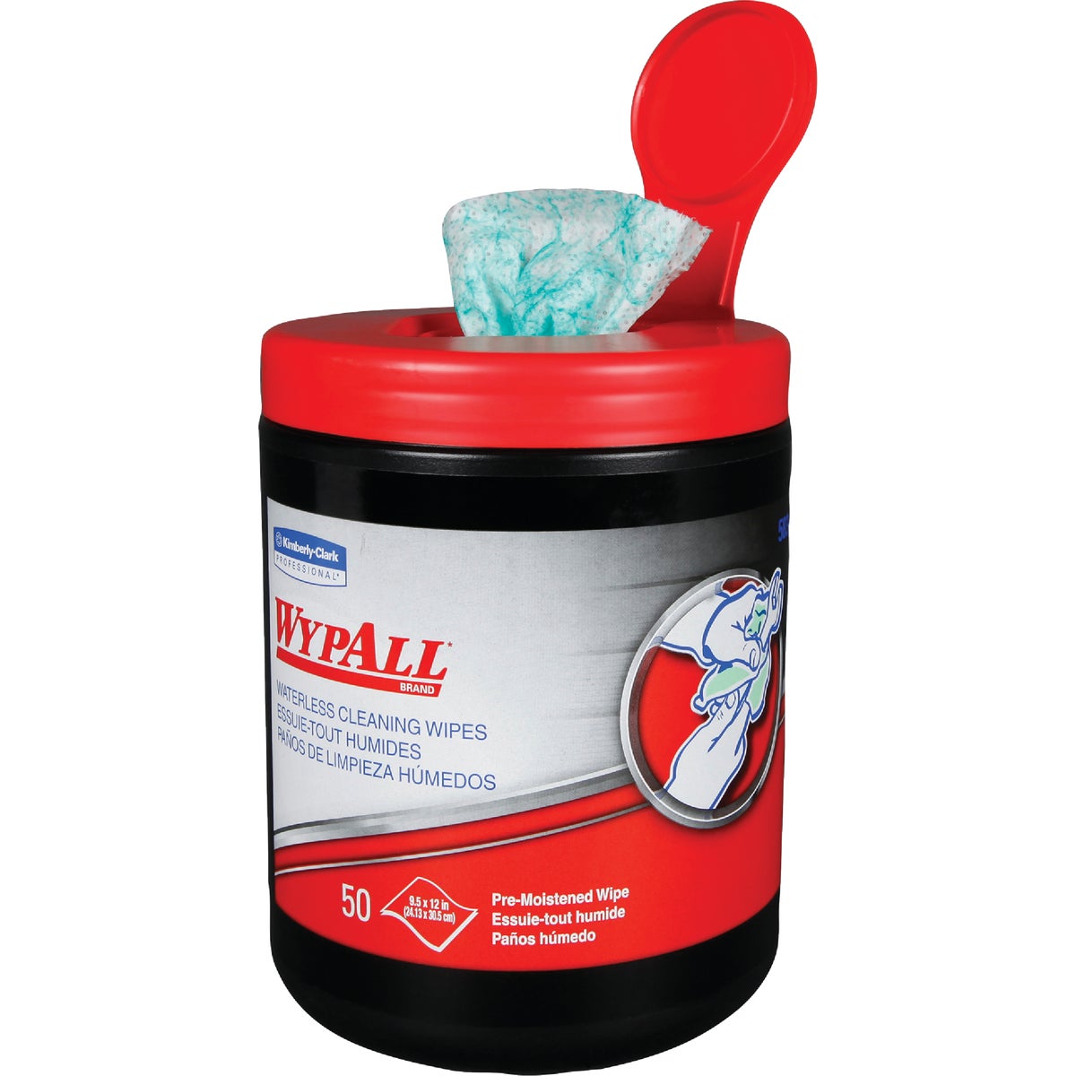 Wypall textured hand wipes in stock
