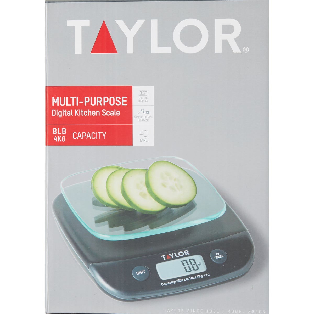 Taylor 8 Lb. Capacity Digital Food Scale – Hemlock Hardware