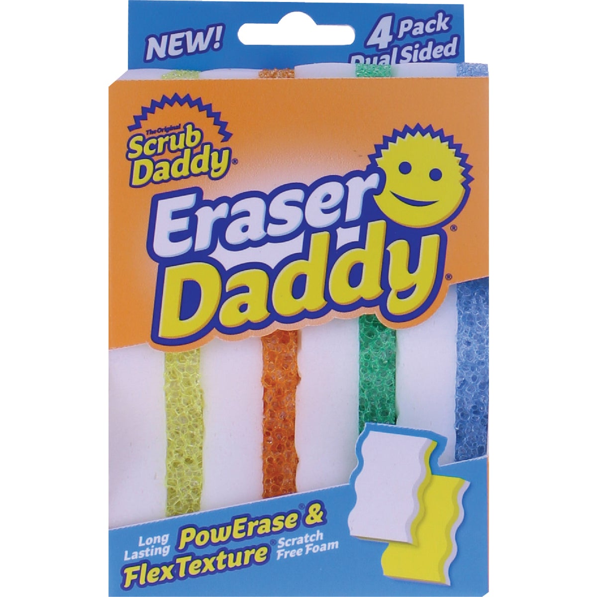 Scrub Daddy Scrub Daddy Eraser Daddy Variety Pack 6 ct