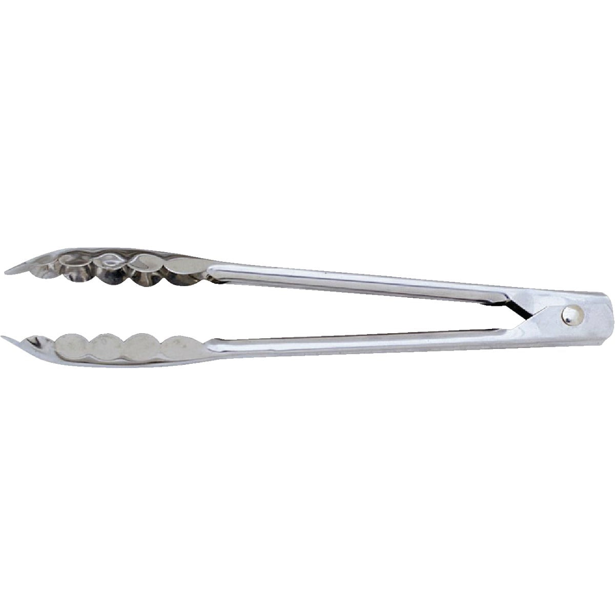 Norpro 9 In. Stainless Steel Locking Serving Tongs Hemlock Hardware