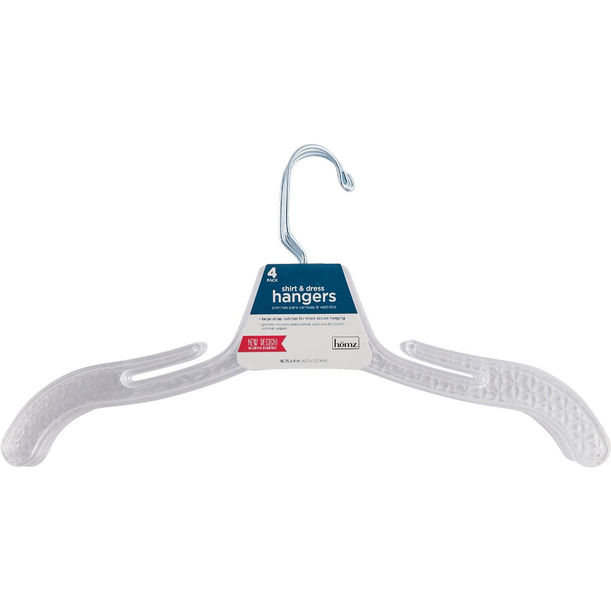 Homz Smart Solutions White Plastic Clothes Hanger (10-Pack) – Hemlock  Hardware