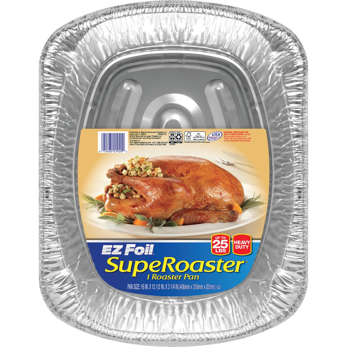 EZ Foil 12 1 2 In. x 16 In. Super Roaster Pan Hemlock Hardware