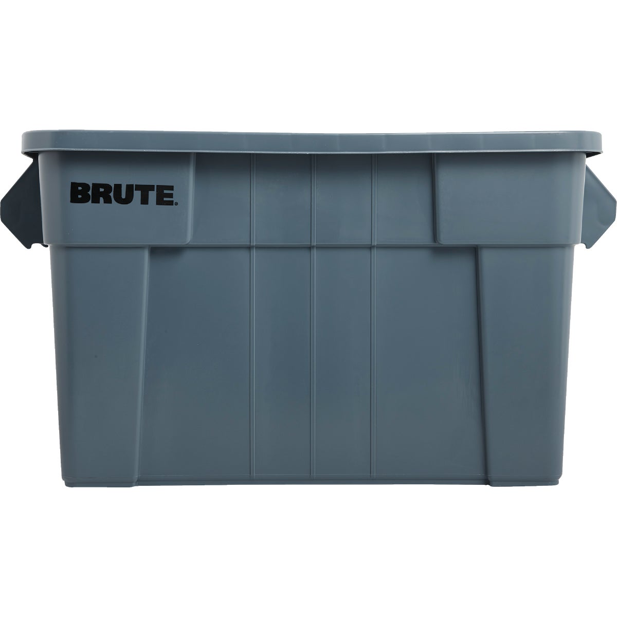 Rubbermaid Commercial Brute 20 Gray Storage Tote with Lid