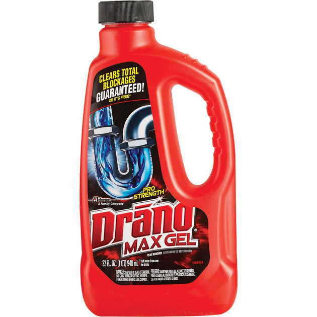 Whink Hair Clog Blaster Liquid Drain Remover - 32 fl oz jug