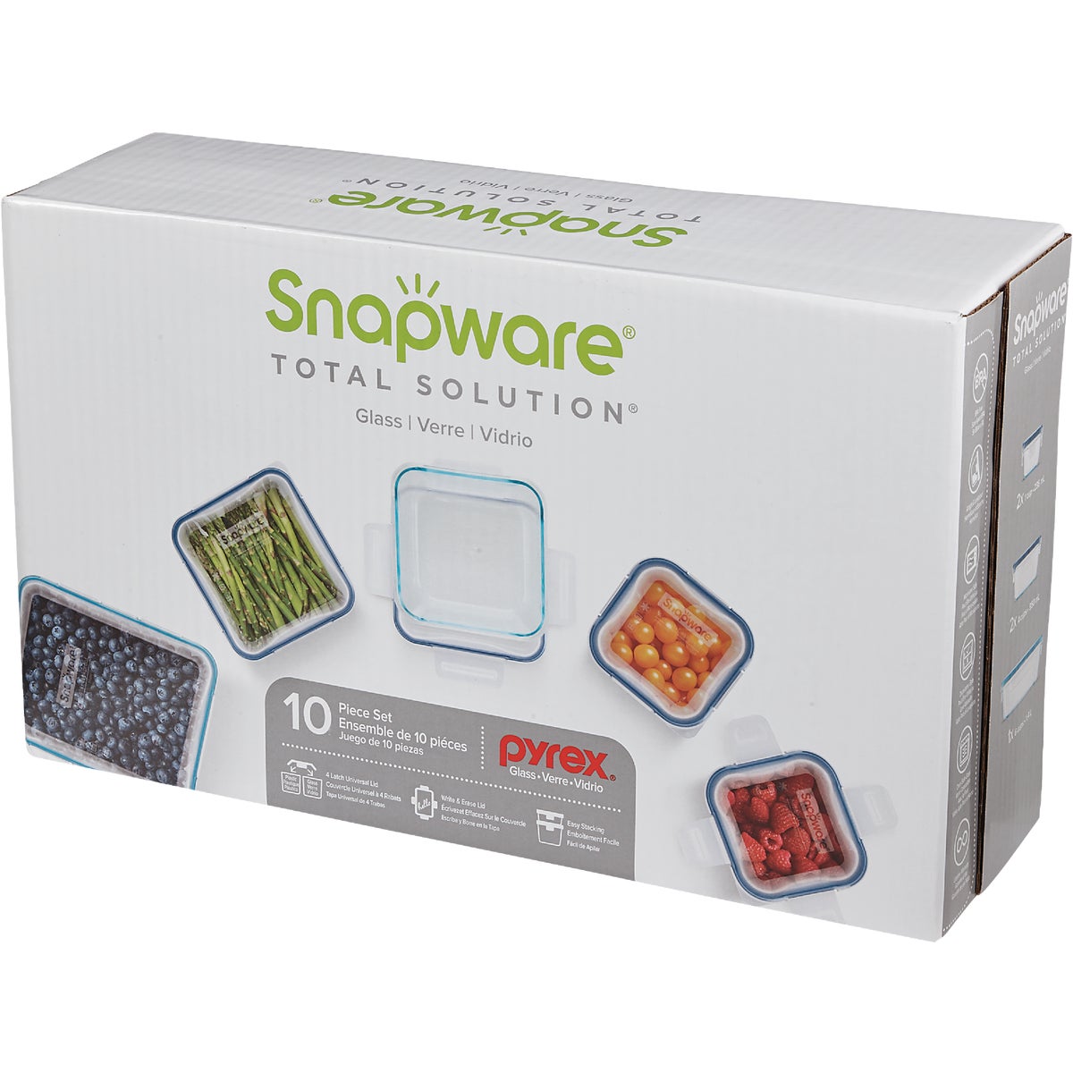 Snapware Total Solution Glass Storage Container Set (10-Piece