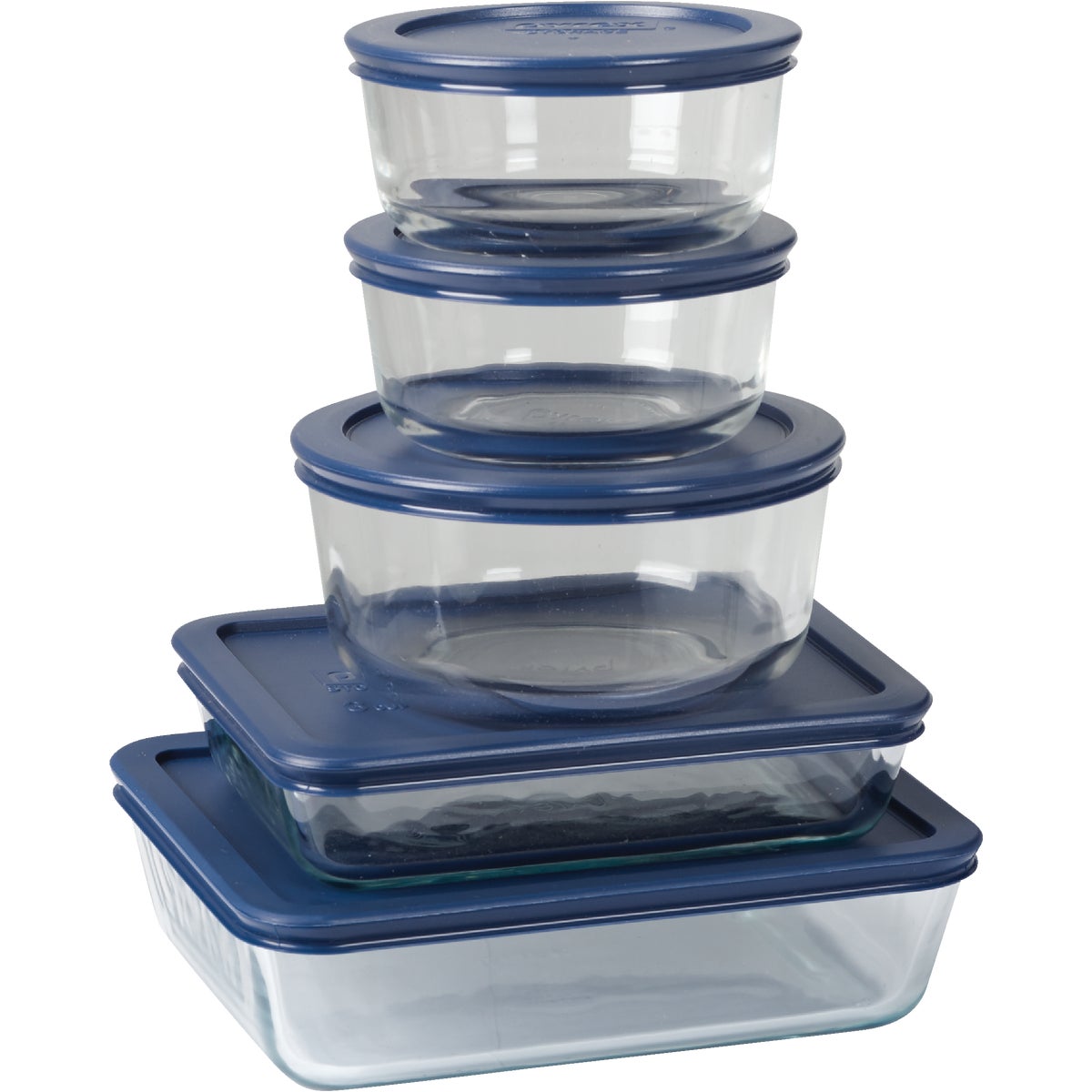 Pyrex Glass Storage Bakeware Set (10-Piece) – Hemlock Hardware
