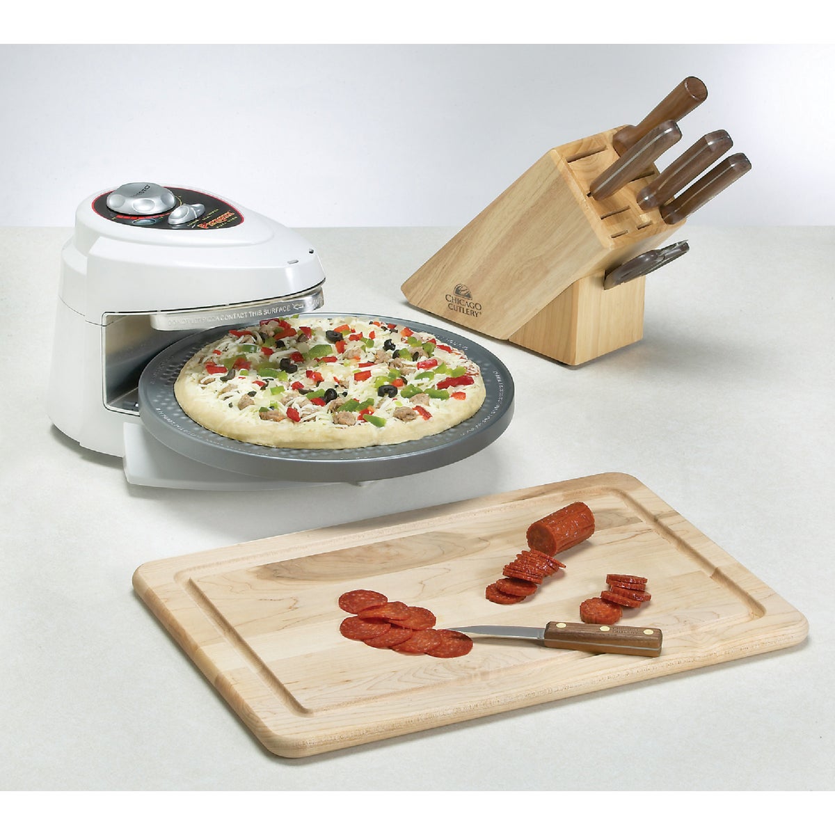 Presto Pizzazz Plus Rotating Oven with Nonstick Baking Pan - 03430