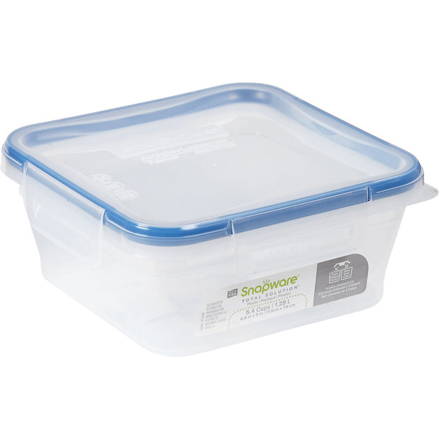 Ziploc Twist 'n Loc 1 Qt. Clear Round Food Storage Container with Lids  (2-Pack)