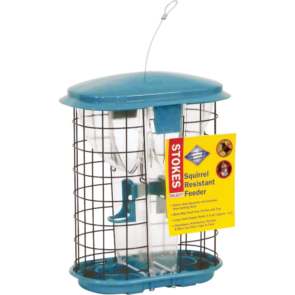 Grackle Proof Cage Bird Feeder