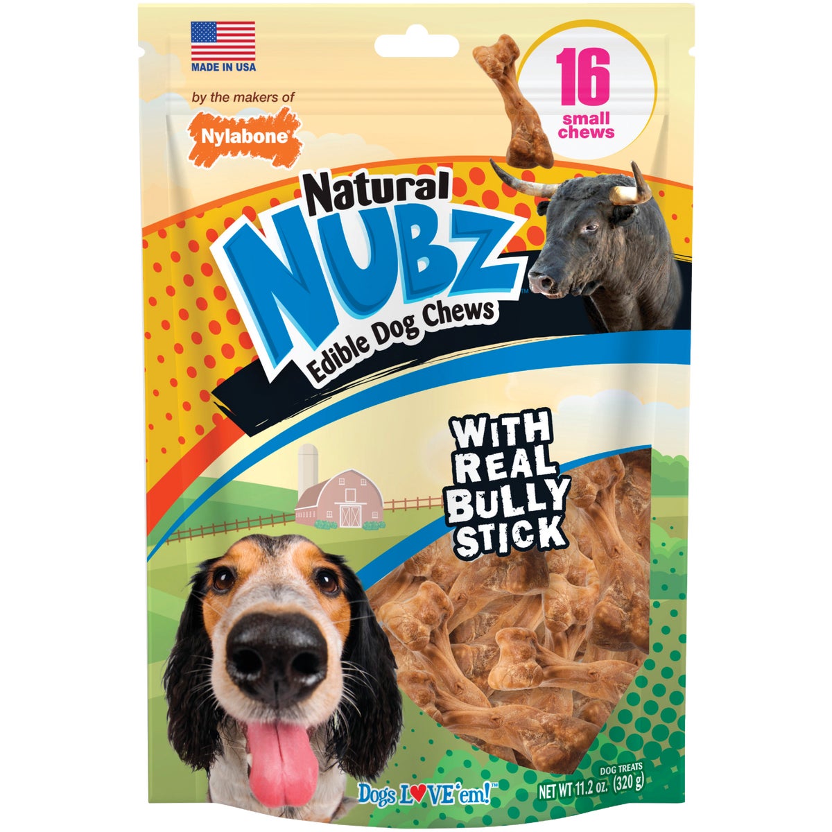 Nylabone bully shop sticks