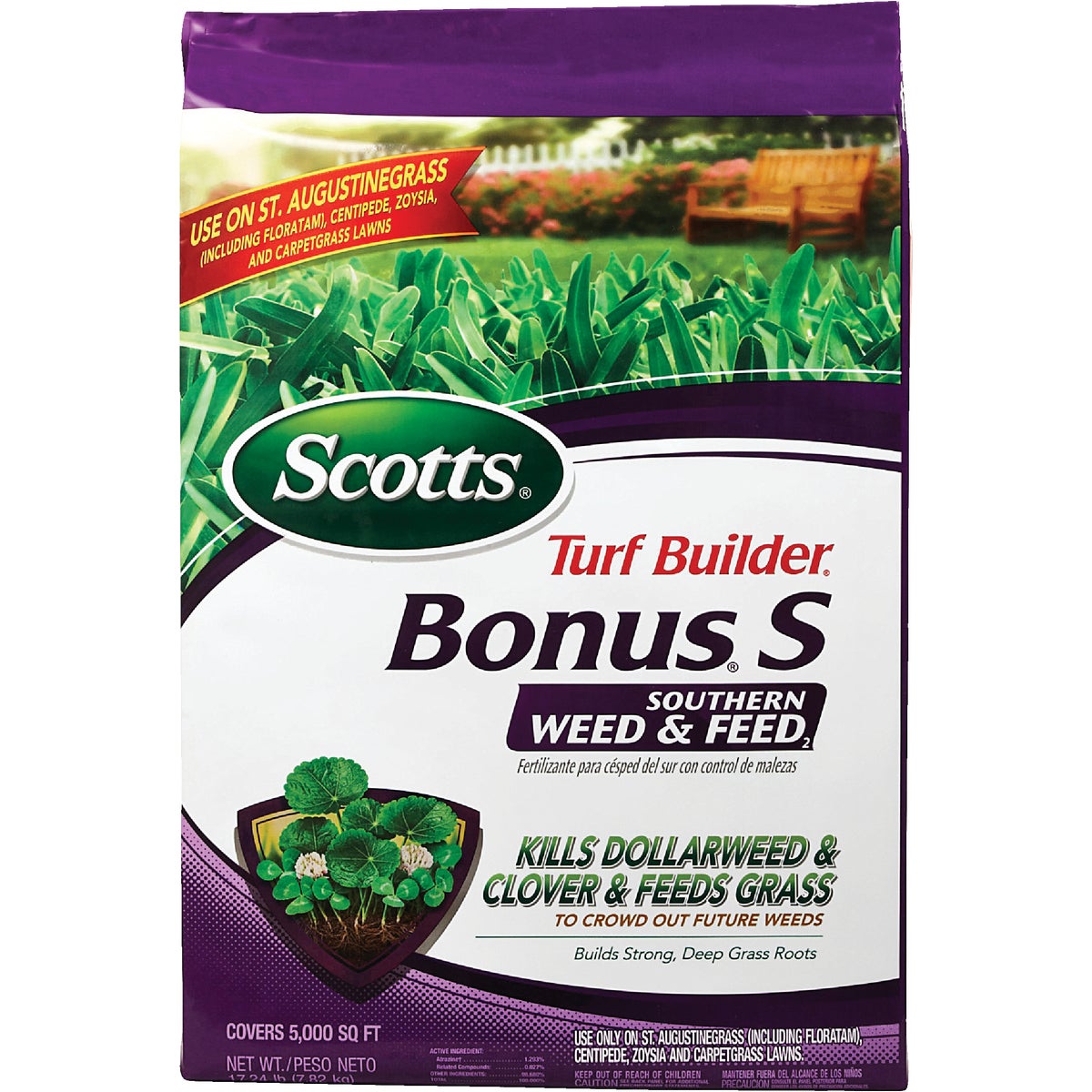 Scotts Turf Builder Bonus S Southern Weed & Feed 18.62 Lb. 5000 Sq. Ft   Hemlock Hardware