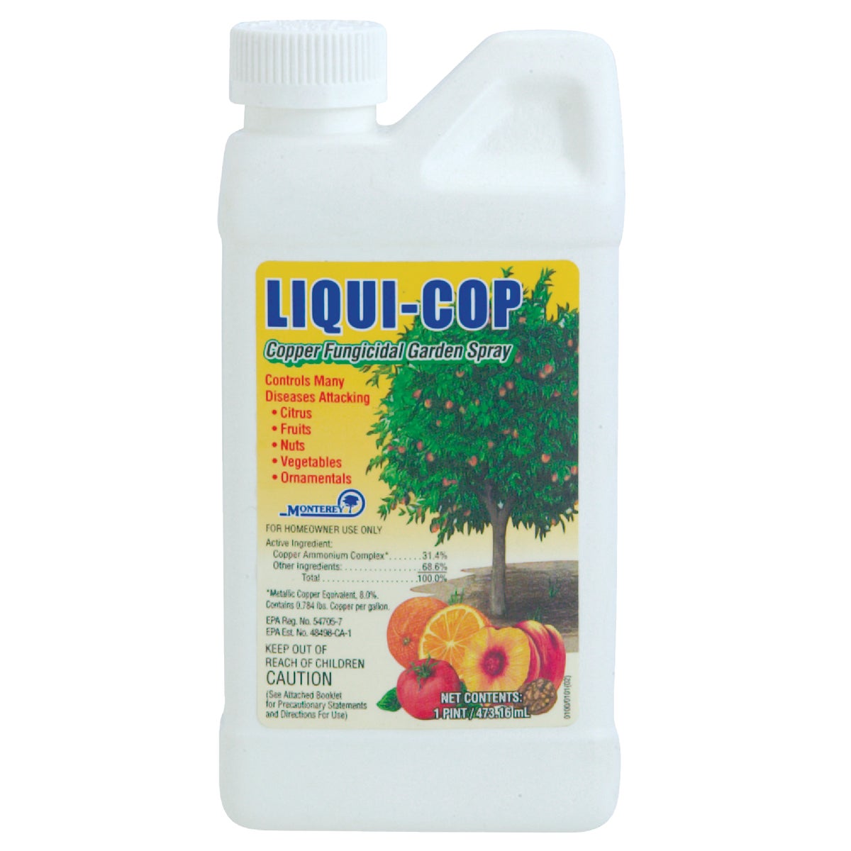 garden copper spray Monterey Liqui-Cop 1 Pt. Liquid Concentrate Fungicide – Hemlock Hardware