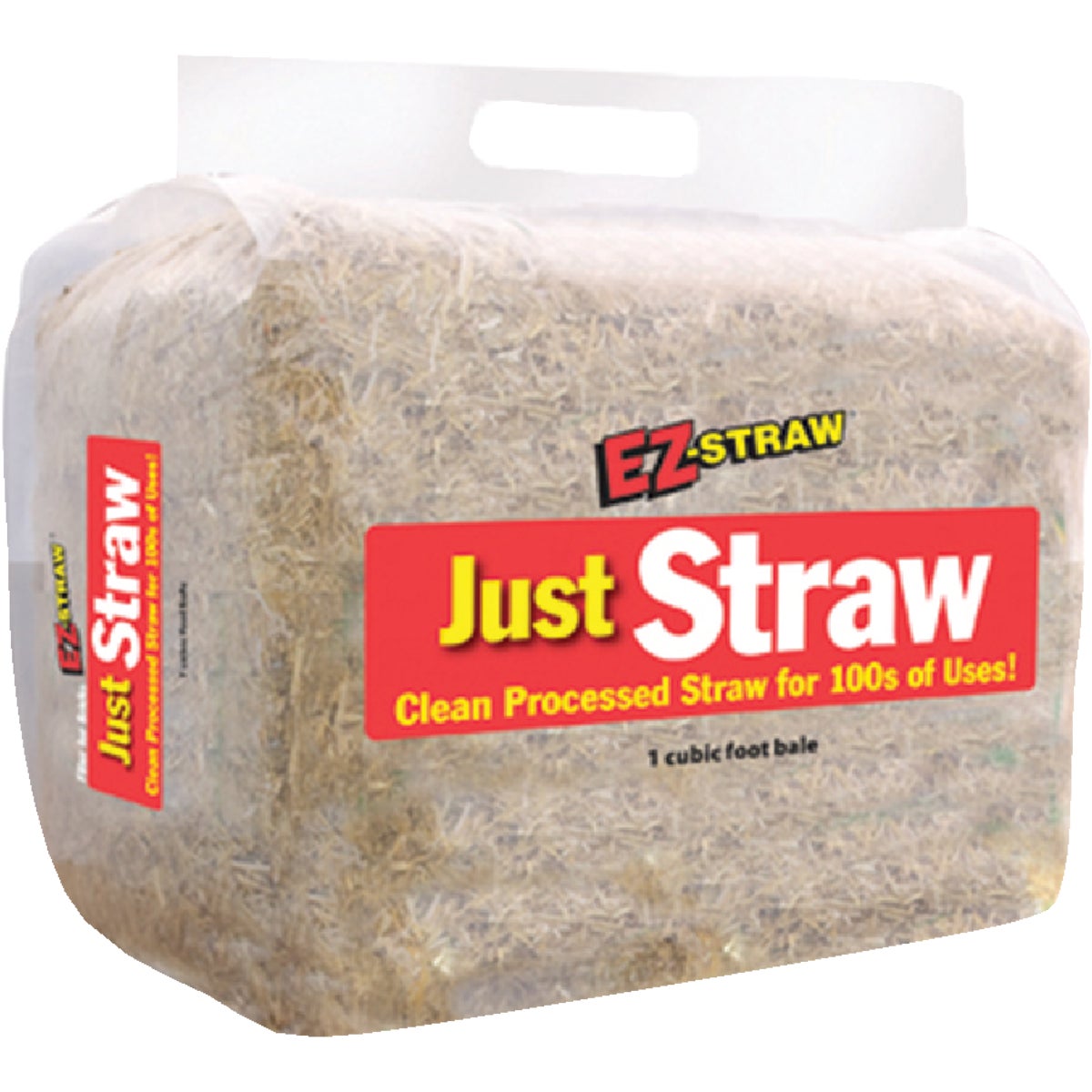 EZ Straw 1 Cu. Ft. Straw Hemlock Hardware