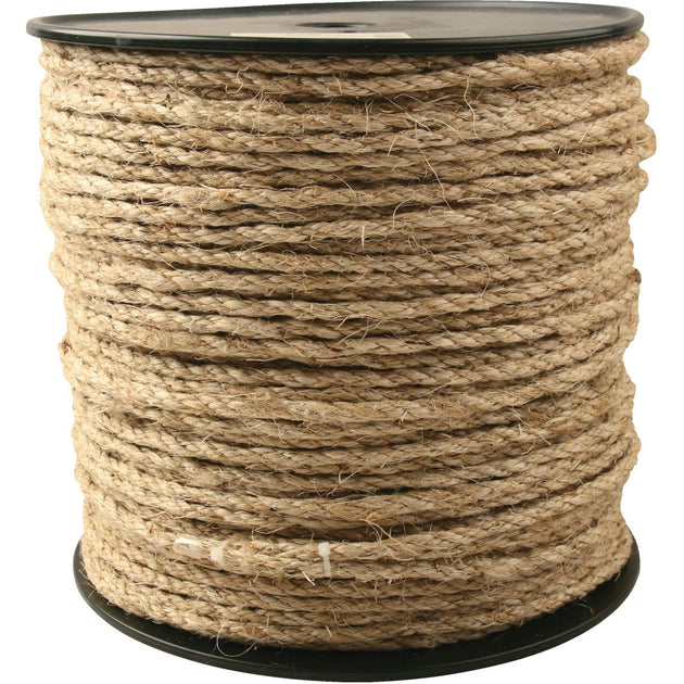 Do it Best 3/8 In. x 400 Ft. Yellow Braided Polypropylene Rope