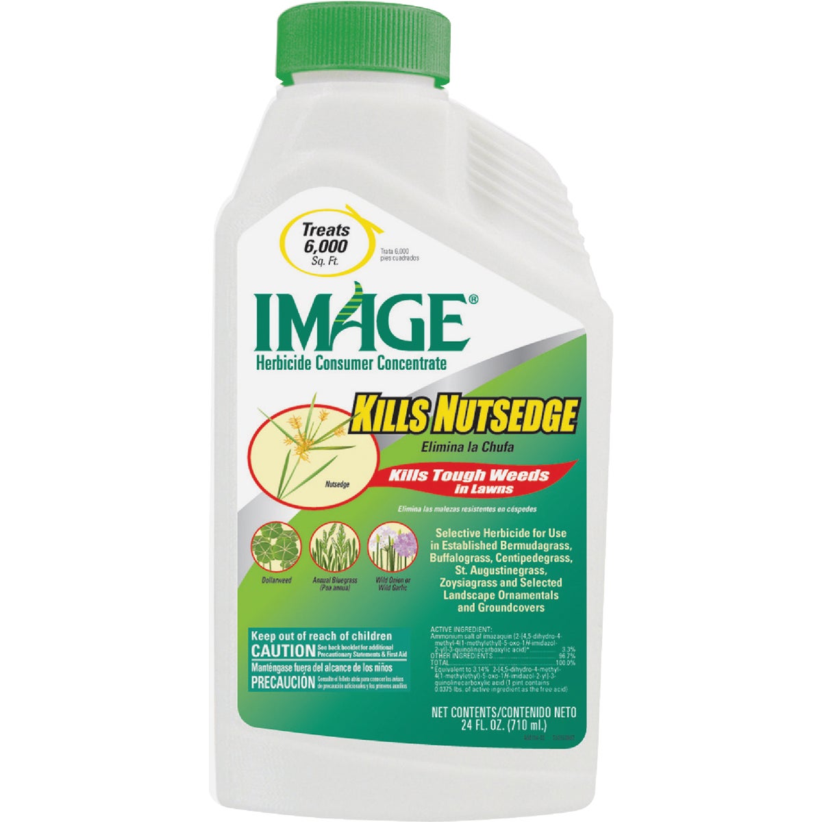 image herbicide active ingredient Image 24 Oz. Concentrate Nutsedge & Weed Killer – Hemlock Hardware