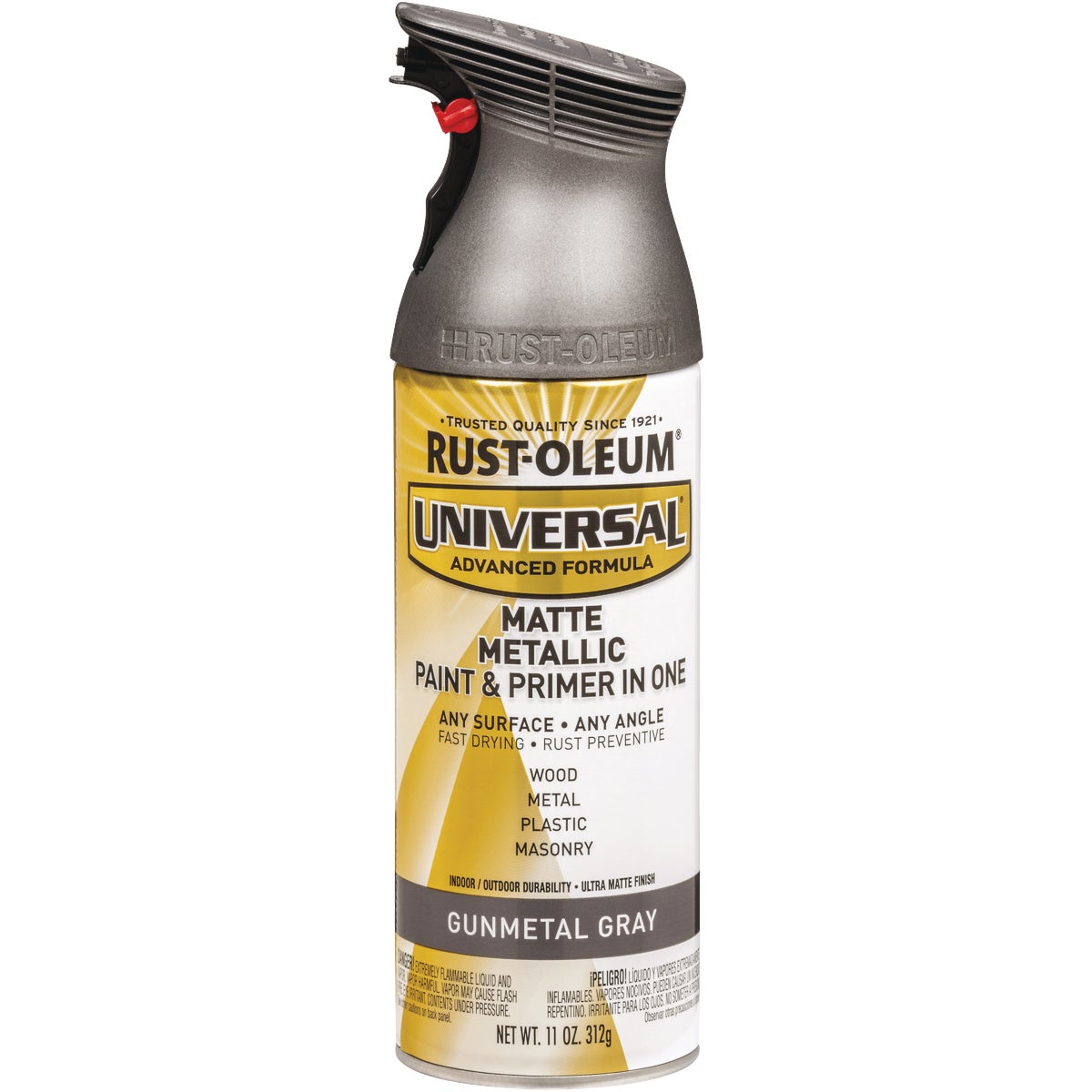 Metallic GUNMETAL GRAY 2 oz. Tru-Color Paint