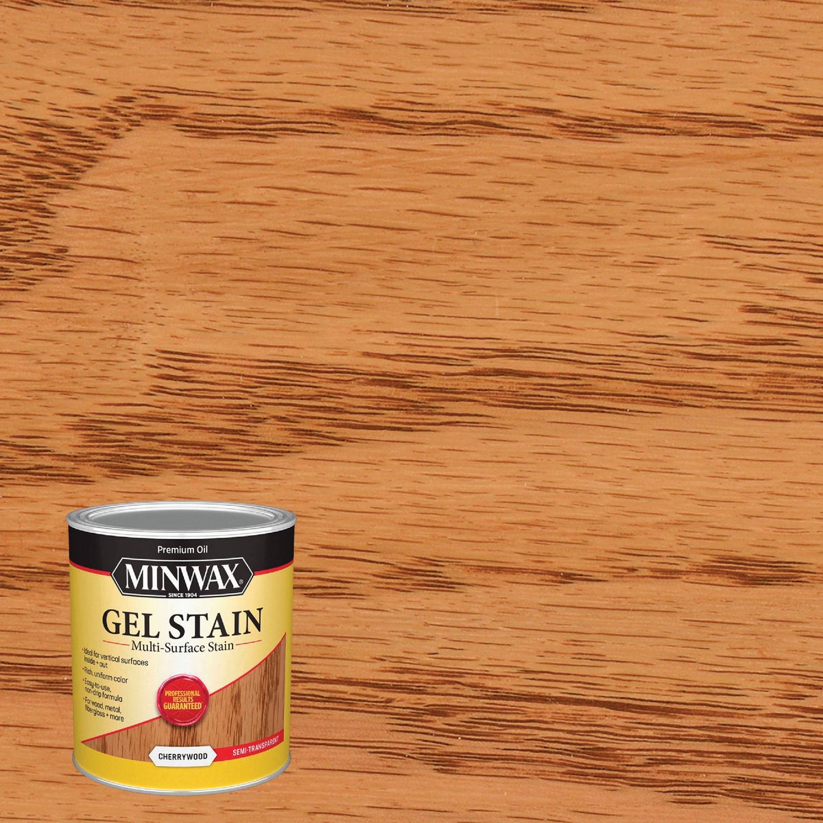 Minwax Gel Stain, Cherrywood, 1 Qt. Hemlock Hardware