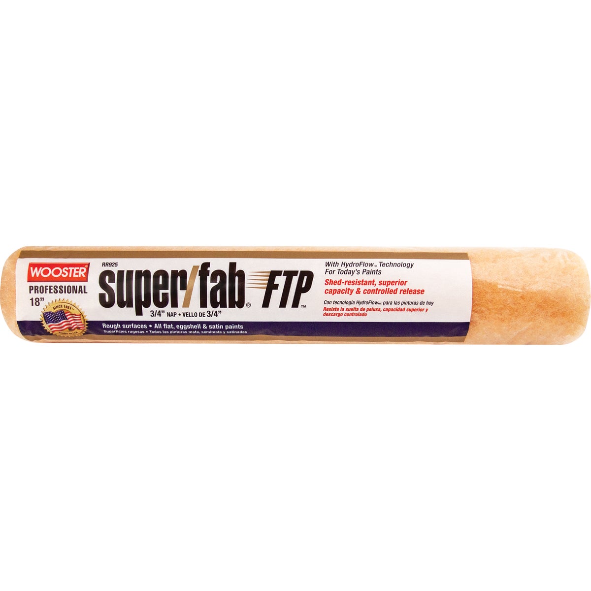 Wooster 4 Super Fab 3/4 Nap Roller Cover