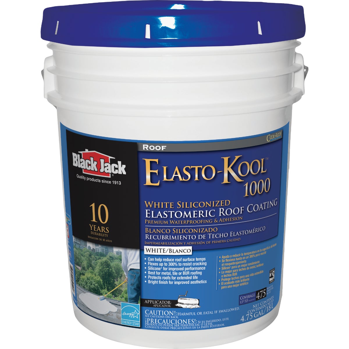 Roof Paint Roof Waterproof Paint - Black, Grey & White & Blue