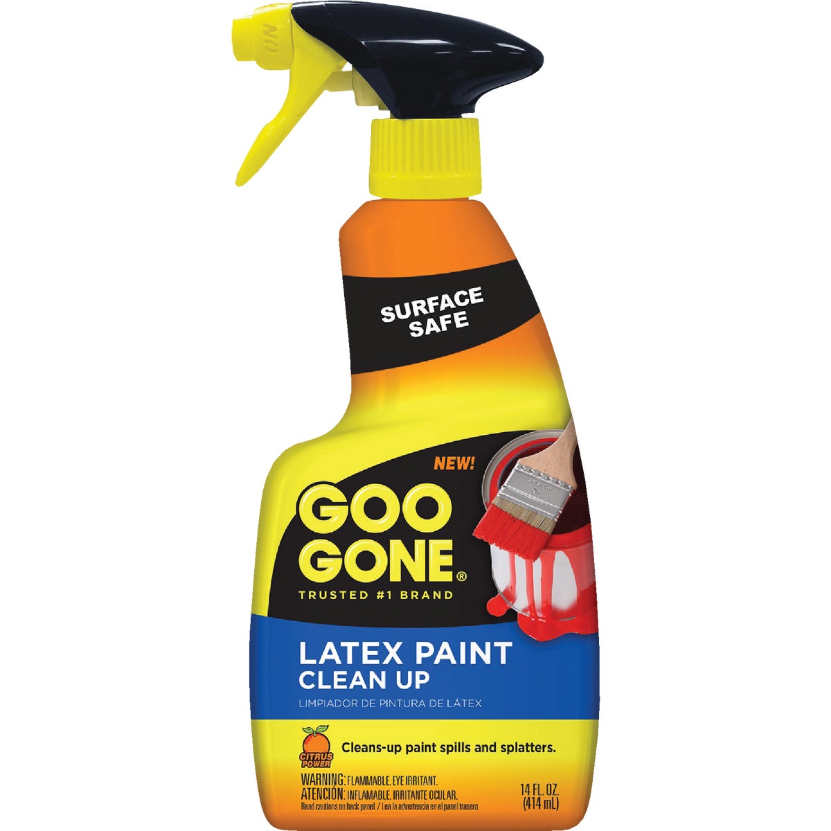 Goo Gone 14 Oz. Paint CleanUp Dried Paint Remover Hemlock Hardware
