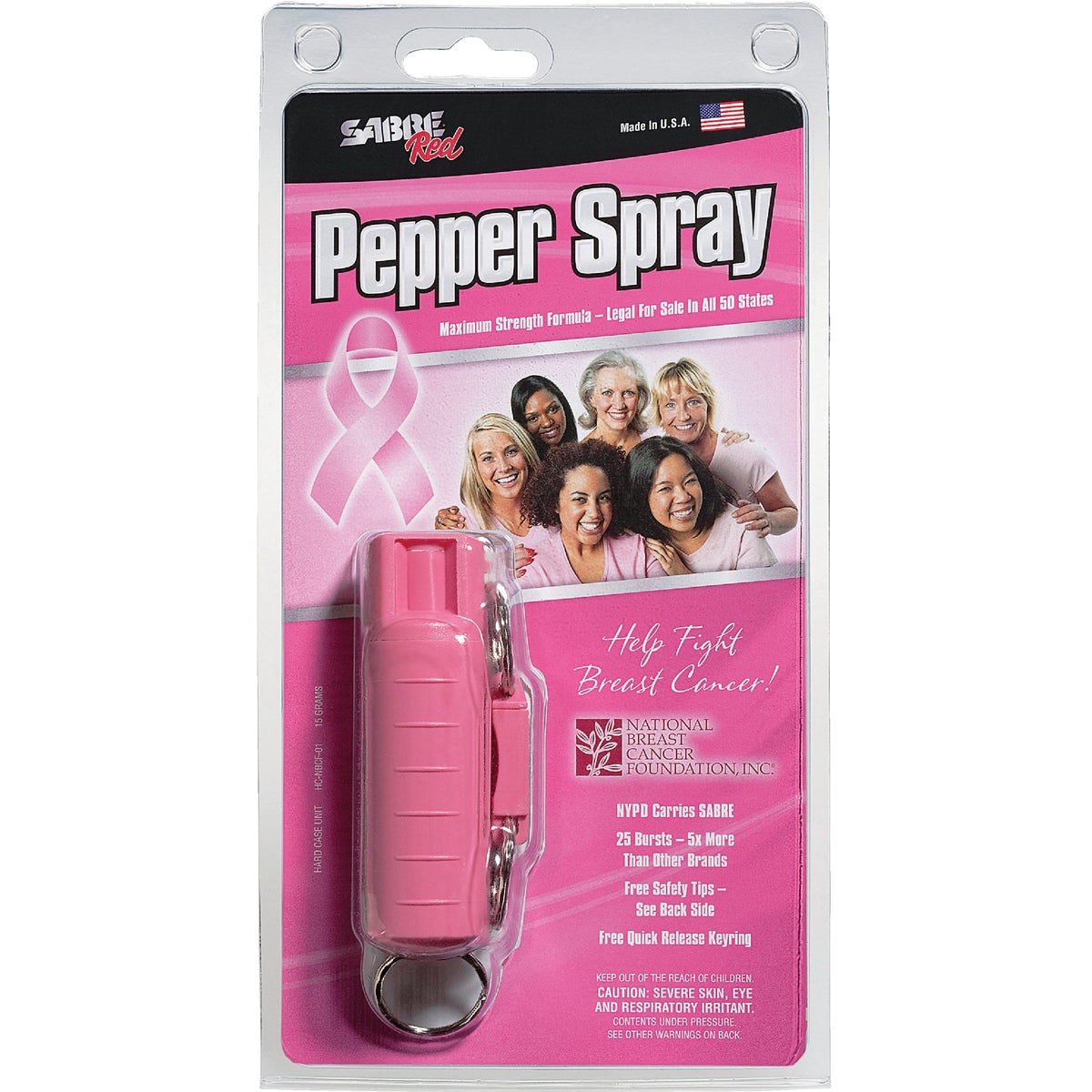 Sabre Red 0.54 oz Pink Self-Defense Pepper Spray – Hemlock Hardware