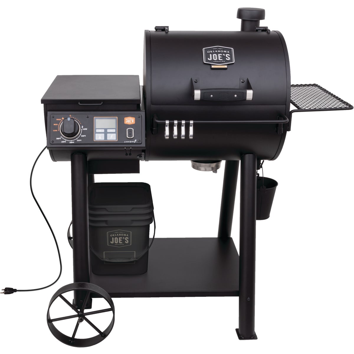 Oklahoma Joe's Rider 600 Black 617 Sq. In. Pellet Grill – Hemlock