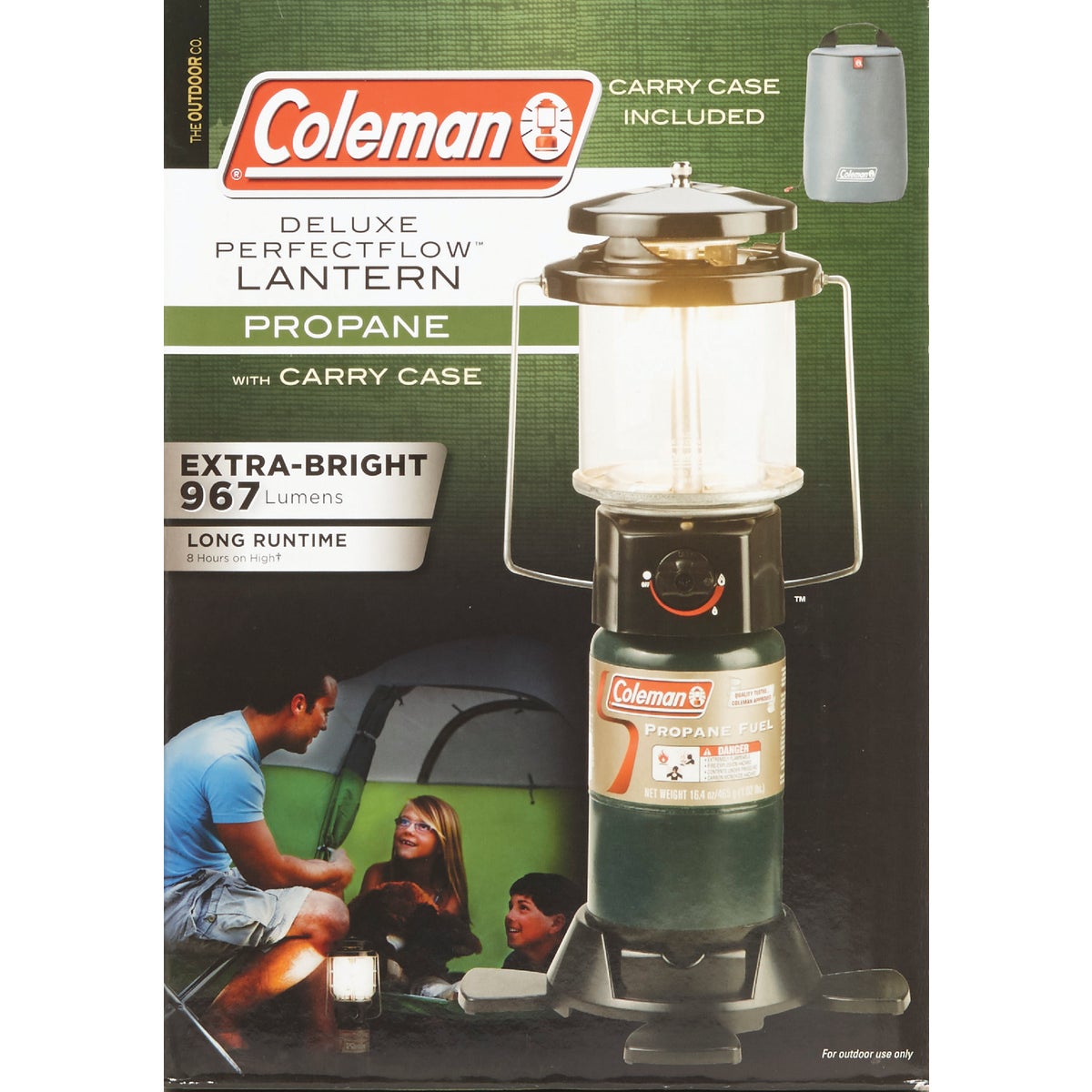 Coleman PerfectFlow Propane Lantern with Case