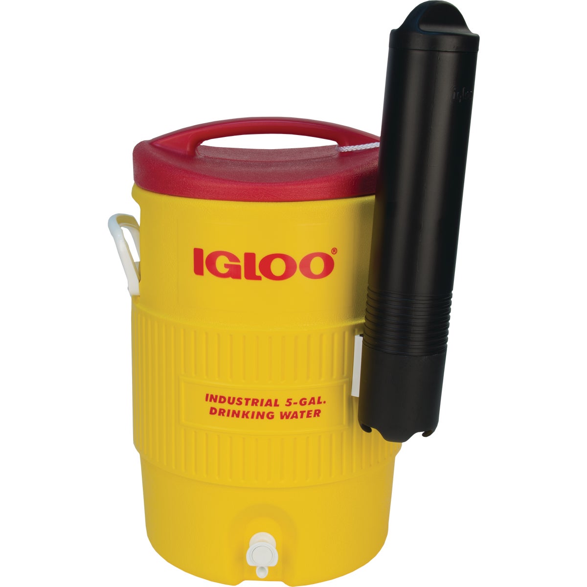 Igloo Yellow Industrial Water Jug with Cup Dispenser