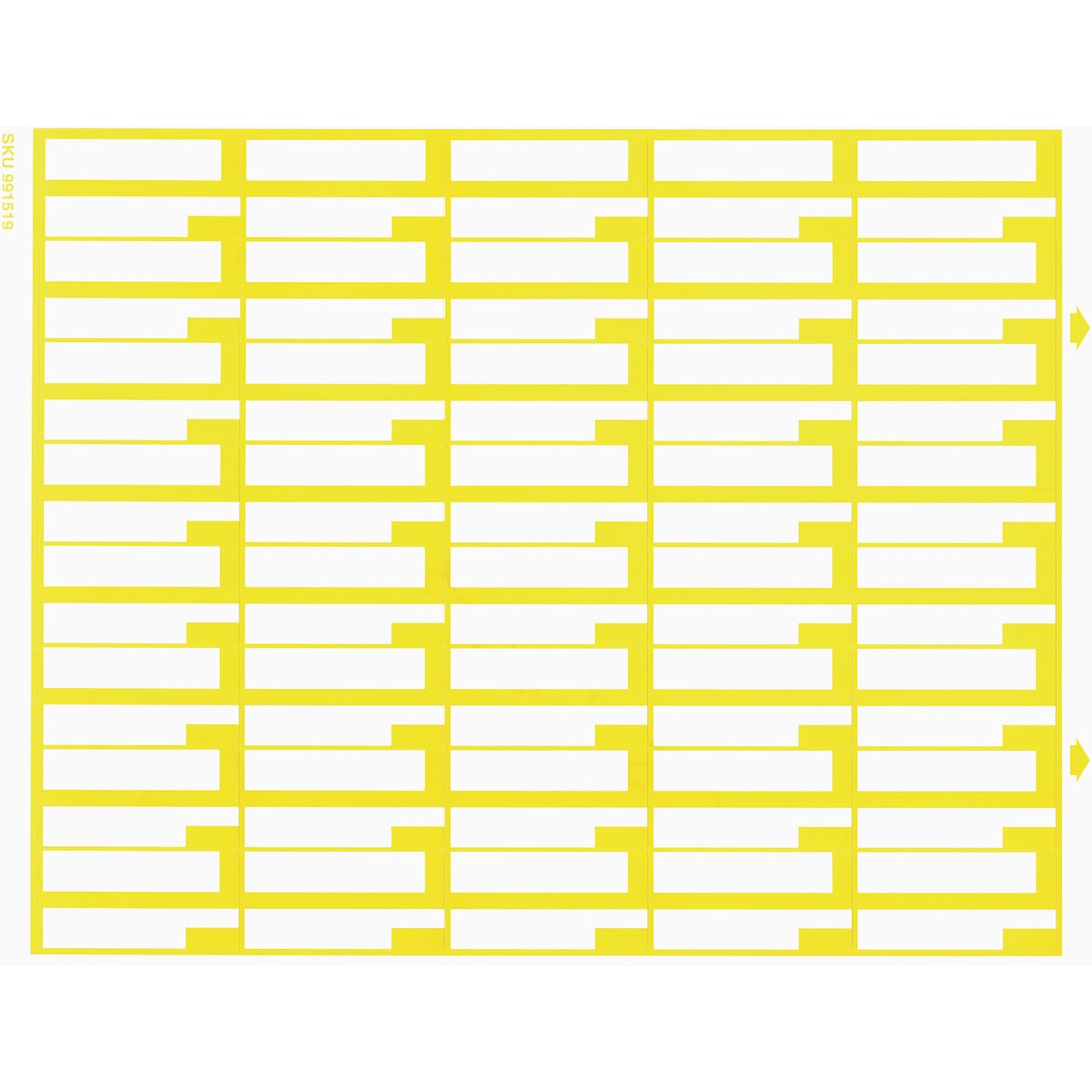 Centurion Adhesive Bin Label (250Sheet) Hemlock Hardware