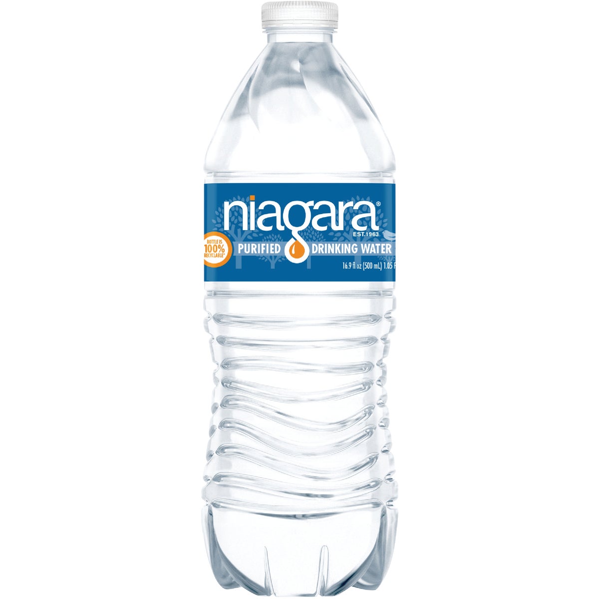 Niagara 0.5 Liter Bottled Purified Water (24Pack) Hemlock Hardware