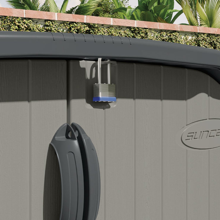 Image of Suncast Glidetop 98 Cu. Ft. Horizontal Shed
