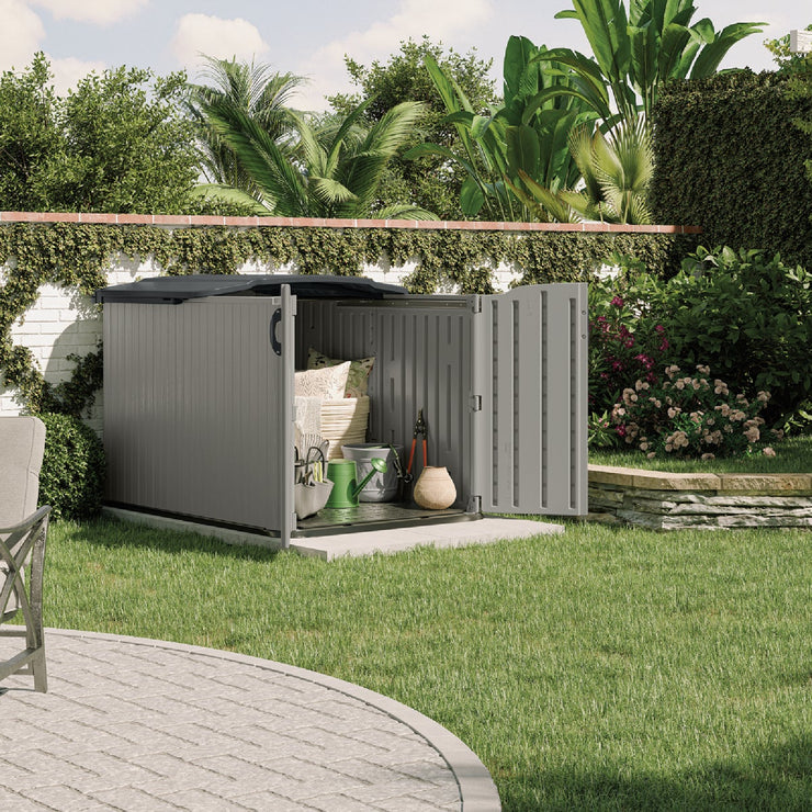 Image of Suncast Glidetop 98 Cu. Ft. Horizontal Shed