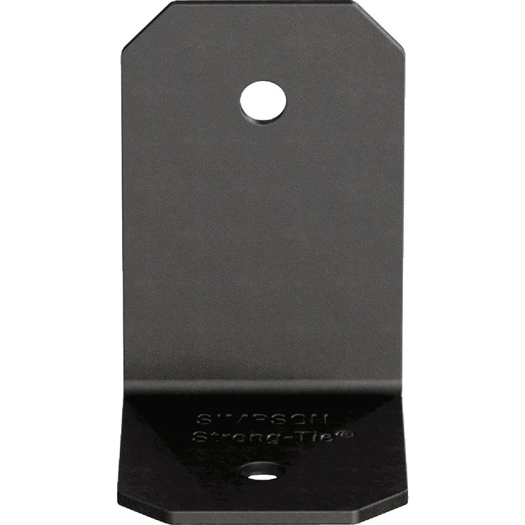 Image of Simpson Strong-Tie Outdoor Accents Avant Collection ZMAX Black Powder-Coated 2 x 90 Deg. 14 Ga. Framing Angle