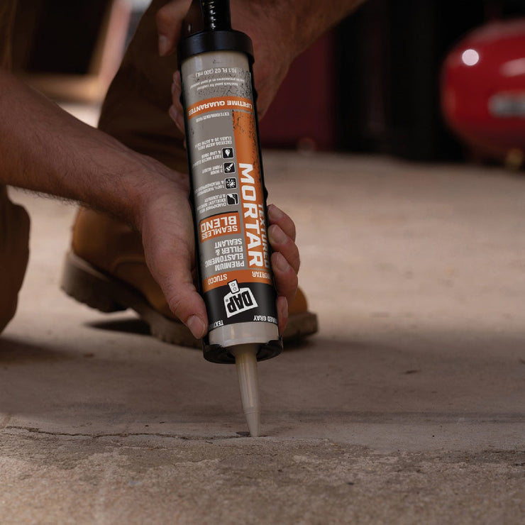 Image of DAP Textured Mortar 10.1 Oz. Beige Premium Elastomeric Filler & Sealant