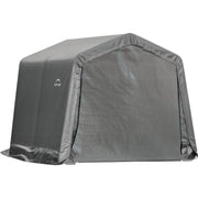 Image of ShelterLogic 10 Ft. x 10 Ft. Shed-in-a-Box, Peak Gray