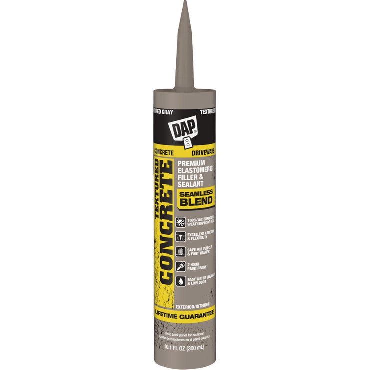 Image of DAP 10.1 Oz. Textured Concrete Premium Elastomeric Latex Filler & Sealant