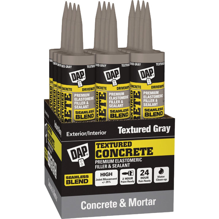 Image of DAP 10.1 Oz. Textured Concrete Premium Elastomeric Latex Filler & Sealant