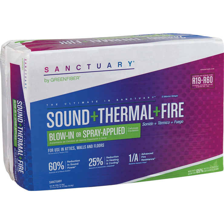 Image of SANCTUARY 25 Lb. Blow-In or Spray Applied Insulation